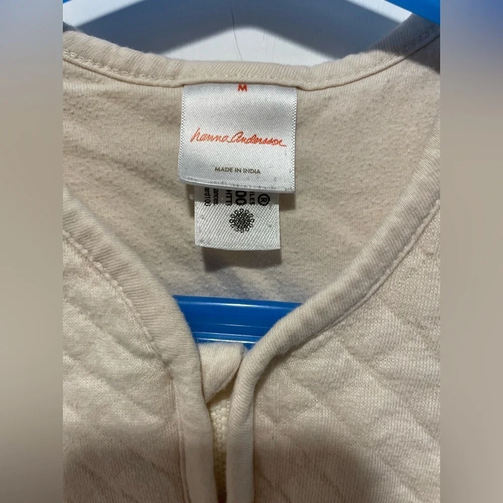 Hanna Andersson Quilted sleep sack size M